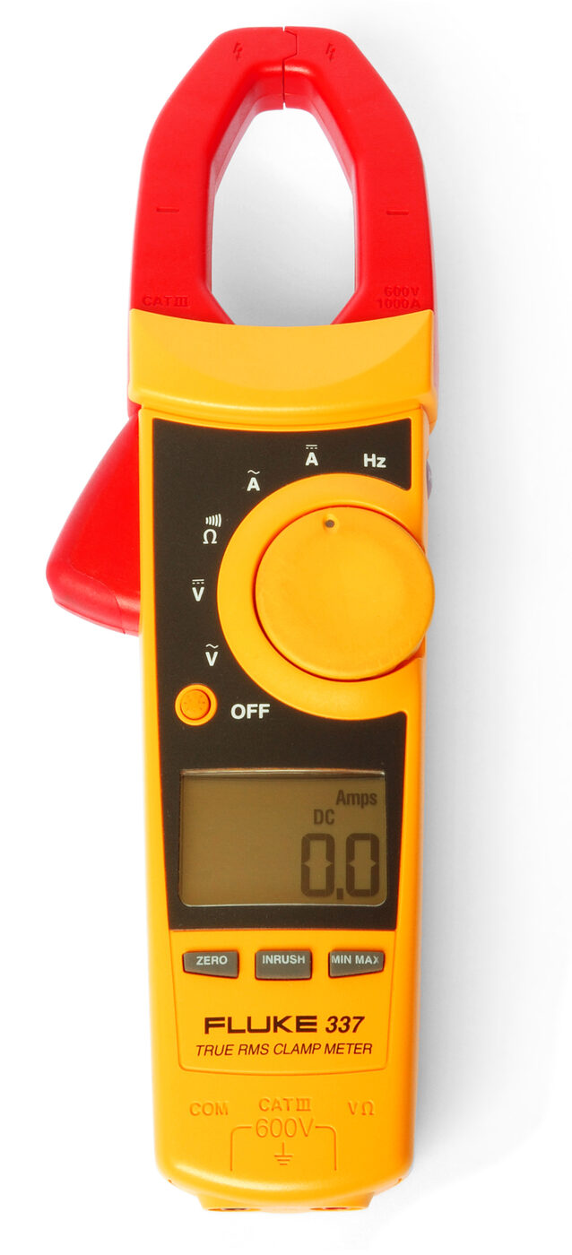 pince ampèremétrique, appareil qui mesure l'intensité sans ouvrir le circuit